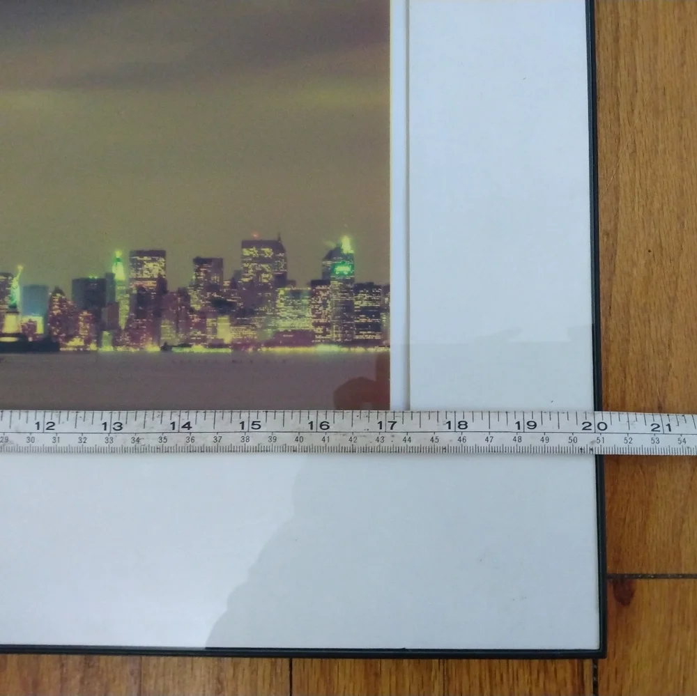 SOLD-3/$10 ⭐ NYC New York City 9/11 Memorial We Will Never Forget Framed Picture - Picture 6 of 12
